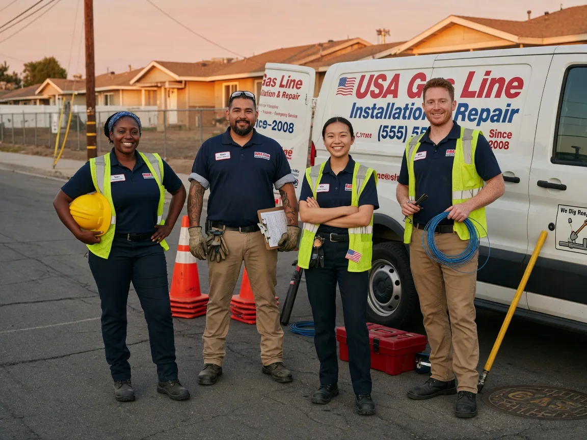 Gas Line Installation company in Prescott, WA